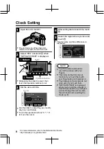 Предварительный просмотр 8 страницы JVC Everio GZ-HD520AS Basic User'S Manual