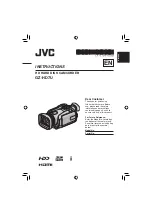 JVC Everio GZ-HD7U Instructions Manual preview