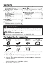 Preview for 4 page of JVC Everio GZ-HM30AA Basic User'S Manual