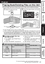 Preview for 13 page of JVC Everio GZ-HM30AA Basic User'S Manual