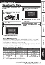 Preview for 17 page of JVC Everio GZ-HM30AA Basic User'S Manual