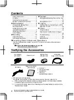 Предварительный просмотр 4 страницы JVC Everio GZ-HM310BEK Basic User'S Manual