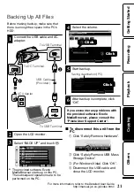 Preview for 21 page of JVC Everio GZ-HM340U Basic User'S Manual