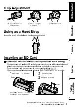 Preview for 9 page of JVC EVERIO GZ-HM440U Basic User'S Manual