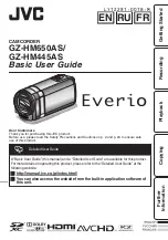 JVC Everio GZ-HM445AS Basic User'S Manual preview