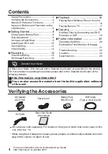 Preview for 4 page of JVC Everio GZ-HM448AH Basic User'S Manual