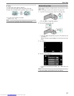 Предварительный просмотр 47 страницы JVC Everio GZ-HM860 User Manual