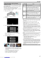 Предварительный просмотр 61 страницы JVC Everio GZ-HM860 User Manual