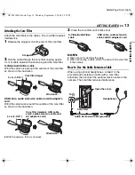 Preview for 13 page of JVC Everio GZ-MC100US Instructions Manual