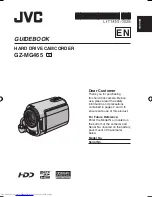 JVC Everio GZ-MG465 Manual Book preview