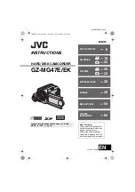 JVC EVERIO GZ-MG47E Instructions Manual preview