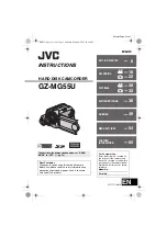 Preview for 1 page of JVC Everio GZ-MG55U Instructions Manual