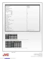 Предварительный просмотр 2 страницы JVC Everio GZ-MG750 Specifications