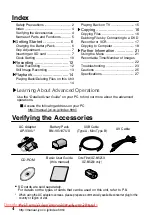 Preview for 4 page of JVC Everio GZ-MS250 Basic User'S Manual