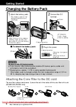 Preview for 6 page of JVC Everio GZ-MS250 Basic User'S Manual