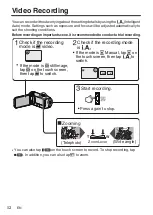 Preview for 12 page of JVC Everio GZ-R320U Basic User'S Manual