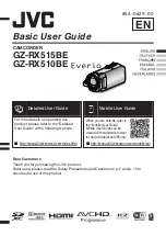 Предварительный просмотр 1 страницы JVC Everio GZ-RX510BE Basic User'S Manual