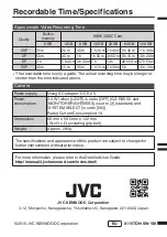 Предварительный просмотр 18 страницы JVC Everio GZ-RX510BE Basic User'S Manual