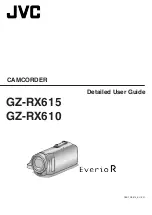 Предварительный просмотр 1 страницы JVC Everio GZ-RX610 Detailed User Manual