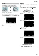 Предварительный просмотр 27 страницы JVC Everio GZ-RX610 Detailed User Manual