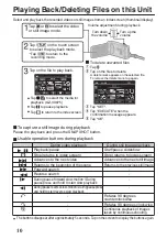 Preview for 10 page of JVC Everio GZ-VX815AH Basic User'S Manual