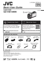 JVC Everio GZ-VX815BEK Basic User'S Manual предпросмотр