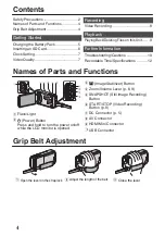 Предварительный просмотр 4 страницы JVC Everio GZ-VX815BEK Basic User'S Manual