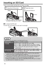 Предварительный просмотр 6 страницы JVC Everio GZ-VX815BEK Basic User'S Manual