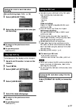 Preview for 17 page of JVC Everio GZ-X900 Instruction Manual