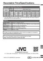 Preview for 18 page of JVC Everio R GZ-R401BE Basic User'S Manual