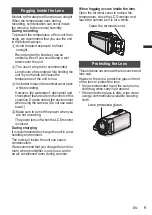 Предварительный просмотр 5 страницы JVC Everio R GZ-R440U Basic User'S Manual