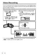 Предварительный просмотр 12 страницы JVC Everio R GZ-R440U Basic User'S Manual