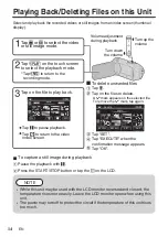 Предварительный просмотр 14 страницы JVC Everio R GZ-R440U Basic User'S Manual