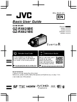 Предварительный просмотр 1 страницы JVC Everio R GZ-RX621BE Basic User'S Manual