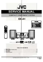 JVC EX-A1 Service Manual preview