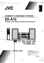 JVC EX-A10 Instructions Manual предпросмотр