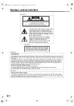 Предварительный просмотр 2 страницы JVC EX-A10 Instructions Manual