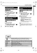 Предварительный просмотр 29 страницы JVC EX-A10 Instructions Manual