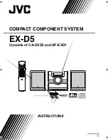 Предварительный просмотр 1 страницы JVC EX-D5 Instructions Manual