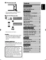 Предварительный просмотр 3 страницы JVC Exad KD-ADV38 Instructions Manual