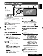 Предварительный просмотр 43 страницы JVC Exad KD-ADV38 Instructions Manual