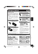 Предварительный просмотр 121 страницы JVC EXAD KD-AR5000 Instructions Manual