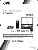 Предварительный просмотр 267 страницы JVC EXAD KD-AV7000 Instructions Manual