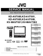 Предварительный просмотр 1 страницы JVC EXAD KD-AV7000 Service Manual