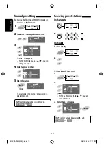 Предварительный просмотр 16 страницы JVC Exad KD-AVX20 Instructions Manual