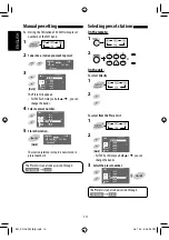 Предварительный просмотр 14 страницы JVC EXAD KD-AVX22 Instructions Manual