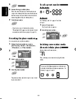 Preview for 124 page of JVC EXAD KD-AVX44 Instructions Manual