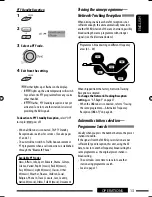 Предварительный просмотр 15 страницы JVC EXAD KD-BT1 Instructions Manual