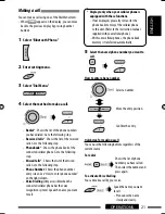 Предварительный просмотр 23 страницы JVC EXAD KD-BT1 Instructions Manual