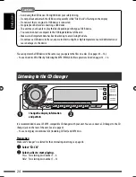 Предварительный просмотр 26 страницы JVC EXAD KD-BT1 Instructions Manual